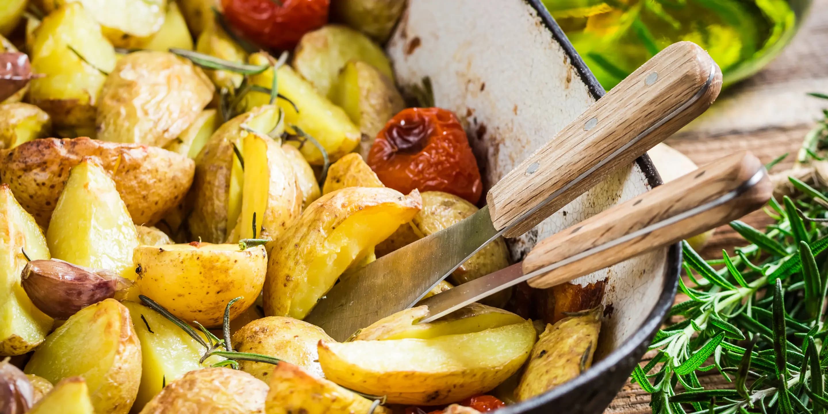 Mediterrane Kartoffelpfanne